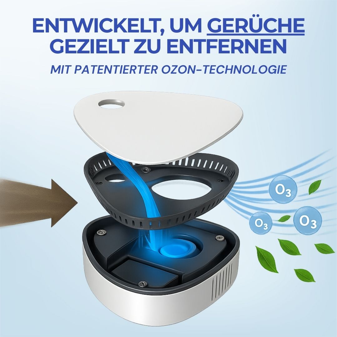 Luftrein | Entfernt Rauchgeruch auf Knopfdruck