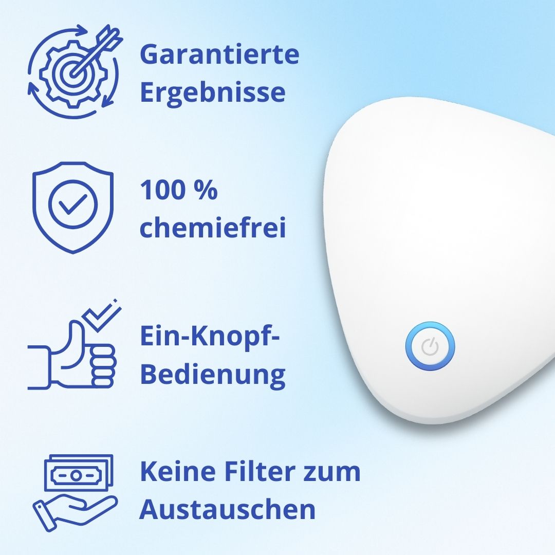 Luftrein | Entfernt Rauchgeruch auf Knopfdruck