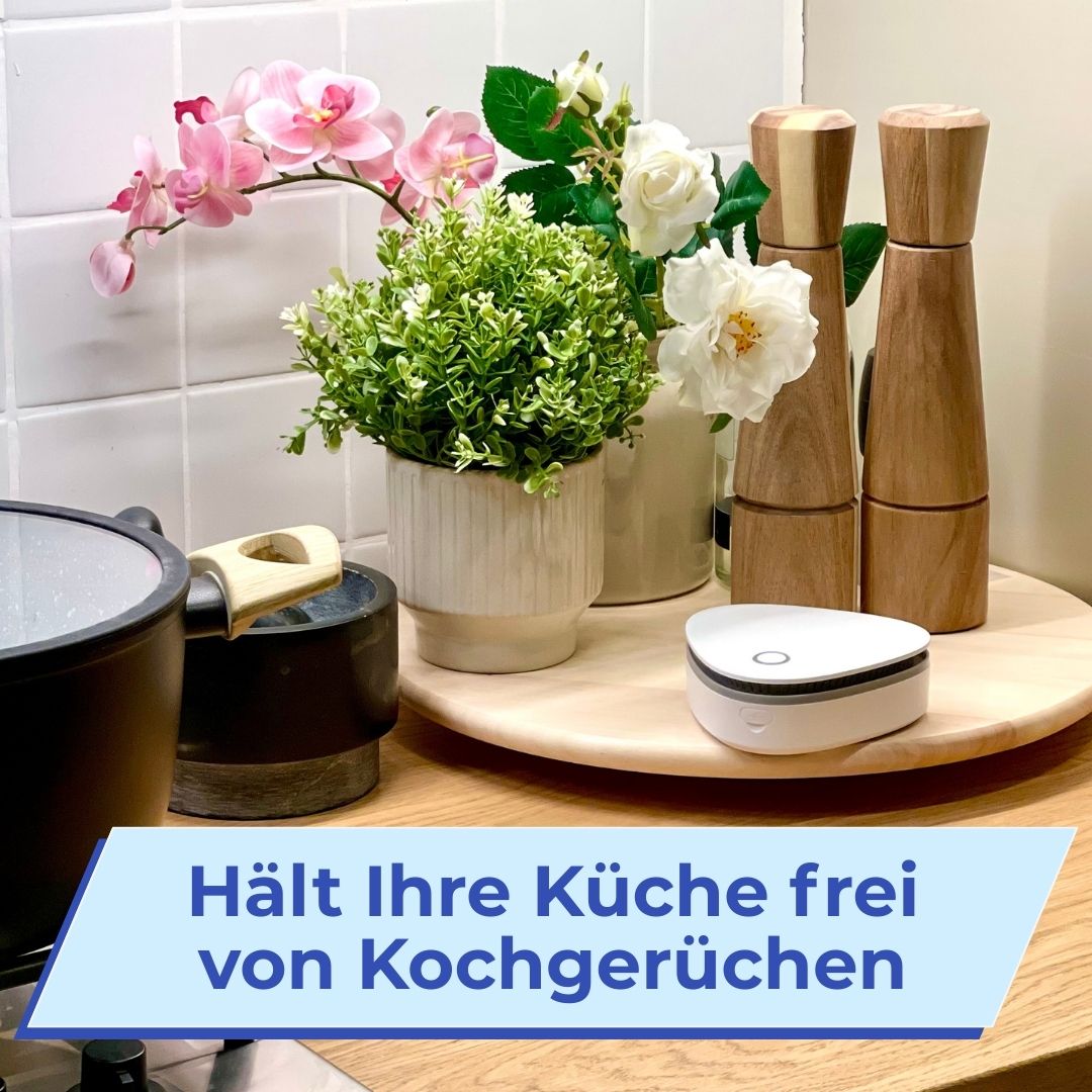 Luftrein | Entfernt Rauchgeruch auf Knopfdruck